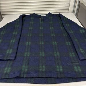 Vintage aeropostale plaid fleece